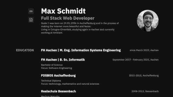 Developer Portfolio